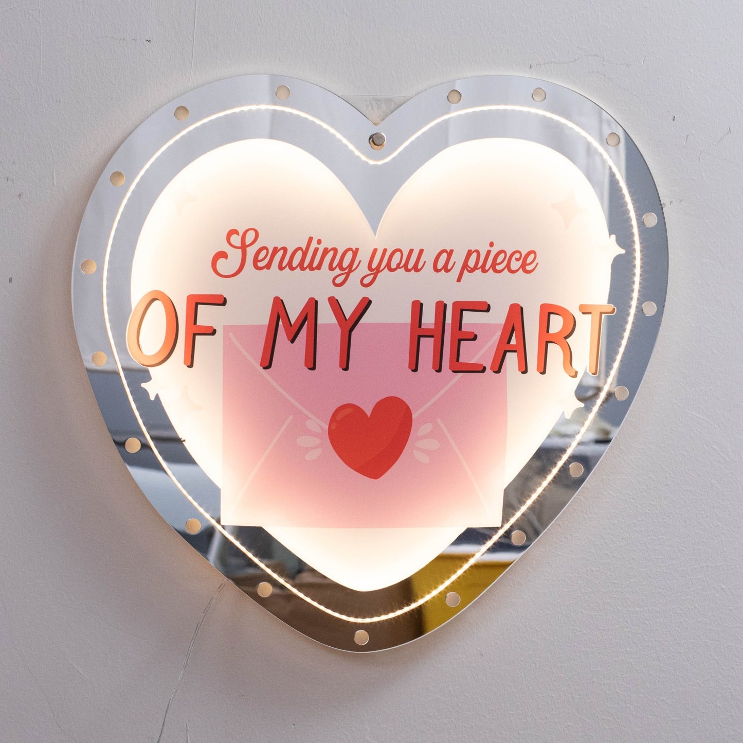 Heart Shape Valentine's Day Light Decor FGJR017