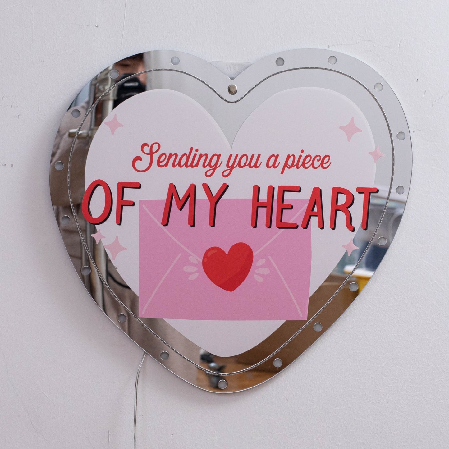 Heart Shape Valentine's Day Light Decor FGJR017