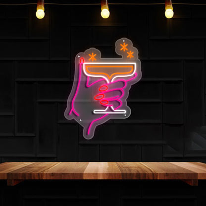 Illuminate Your Bar Space with Personalized Neon Sign NES002